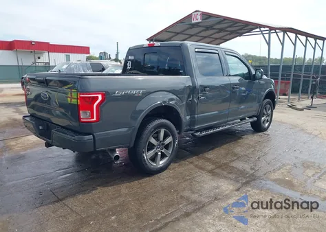 2017 Ford F-150 Xlt из США, поврежденный, VIN 1FTEW1EF2HKE03422